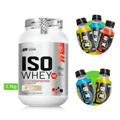 UNIVERSE NUTRITION - ISO WHEY 1,1 KG PROTEINA UN VAINILLA + REGALOS