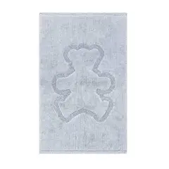 NATHAN - Alfombra Infantil de Algodón Oso Azul 180x130