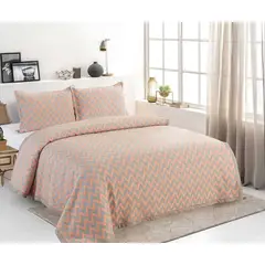 CASATEX - Cubrecama + Fundas de Almohada 2 Plazas - 100% Algodón