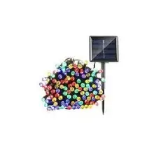 GENERICO - LUCES NAVIDEÑAS CON PANEL SOLAR AHORRATIVO