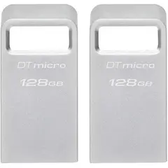 KINGSTON - MEMORIA USB DE 128GB DTMC3 DE METAL