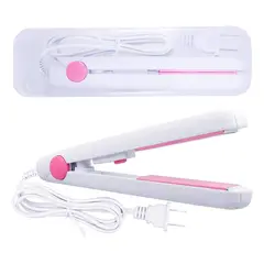 OEM - Mini Plancha de Cabello Blanco