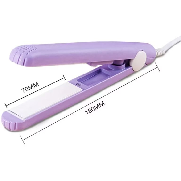 Mini Plancha de Cabello Morado