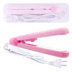 OEM - Mini Plancha de Cabello Rosado