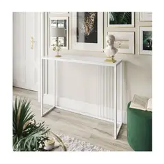 GENERICO - Mesa Consola Recibidor Lenin Blanco R&R MUEBLES