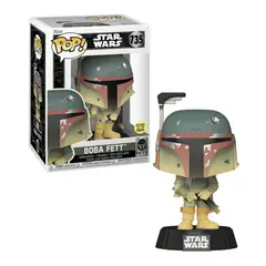 FUNKO - Boba Fett Glow Pop 735 Star Wars Mandalorian
