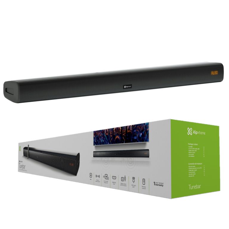 Soundbar Klipxtreme 60w Barra De Sonido Tunebar