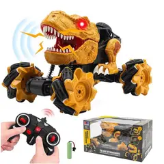 QUANTUM - Juguete de Dinosaurio Rex a Control Remoto 4x4