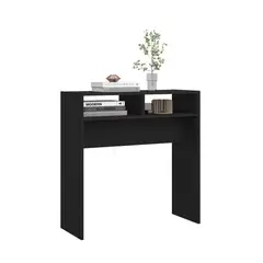 GENERICO - Mesa Consola Recibidor Moderno Manuel Negro R&R MUEBLES