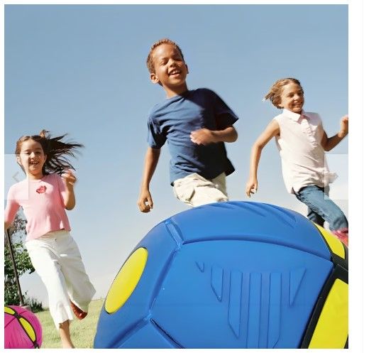 Pelota Mágica Con Luz Led Azul