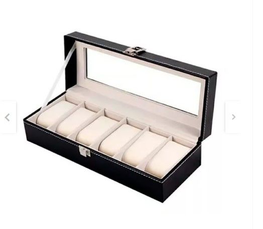 Caja Organizadora Para 6 Relojes.