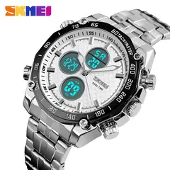 SKMEI - Reloj 1302 Plateado Original_.