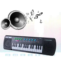 GENERICO - MINI PIANO ELECTRONICO PARA NIÑOS 31 TECLAS con Microfono