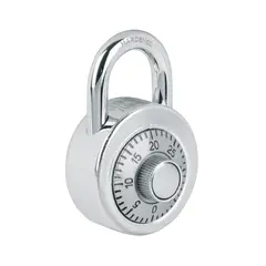 HERMEX - Candado para Maleta Equipaje de Combinación Tipo Disco 3 Dígitos 23525 Hermex
