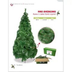 GENERICO - PINO AMERICANO SEMI-COPOSO 2.10M 312 tips