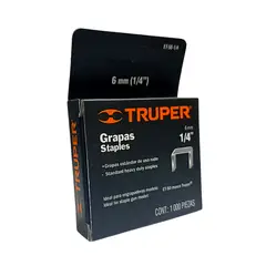 TRUPER - Grapas 14 60mm Et-50 Tapizar 1000pcs