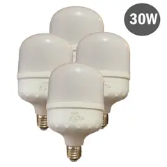 GENERICO - Pack x4 Focos Bombillas led de 30W High Power
