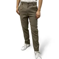 ABORIGEN - Pantalon Sastre Con Pinzas Marron Claro De Hombre -