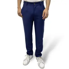 ABORIGEN - Pantalon Sastre Con Pinzas Azul De Hombre -