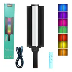 PREMIUM - Barra de Luz Led Iluminacion Oled Aro Varilla de Mano RGB Recargable 60 cm