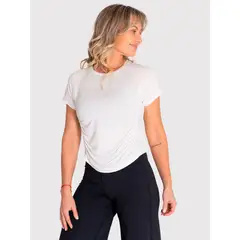 BSOUL - Polo Manga Corta Mujer Blanca Blanco