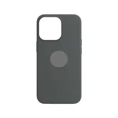 GENERICO - FUNDA DE SILICONA PARA IPH 13 COLOR GRIS
