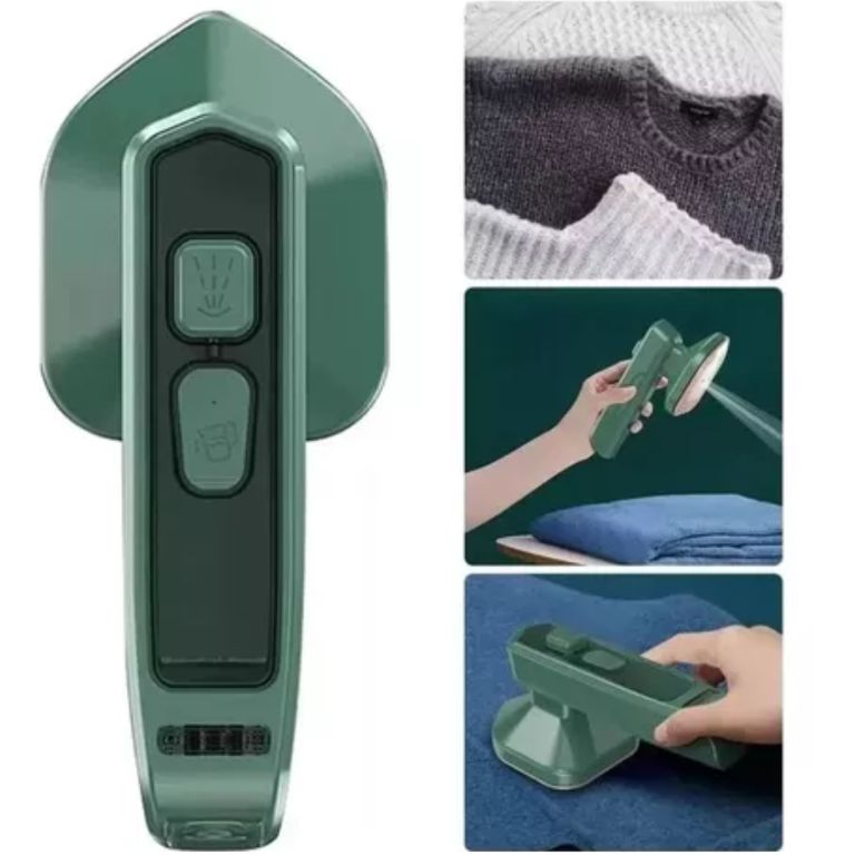 Plancha a Vapor Portátil Para Ropa Mini Iron