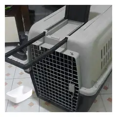 RYBIU IMPORT - Transportadora de Plastico Pet Color Negro Y+Regalo Agendita