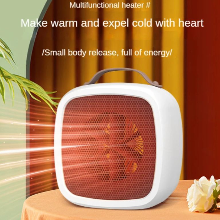 Mini Calentador Ventilador de Oficina Eléctrico