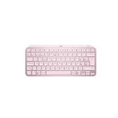 LOGITECH - TECLADO MX KEYS MINI ROSE ROSADO