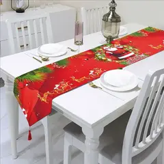 CASATEX - Camino de Mesa Navideño 33x180 cm PAPA NOEL Nº4