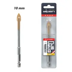 ALPEN - Broca 10mm Vidrio Cerámica Profi Glas