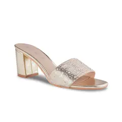 VIA UNO - Sandalias 2566-88 Light Gold - Mujer