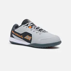 NEW ATHLETIC - Zapatillas Football Slabs55 Gris Con Naranja Juvenil