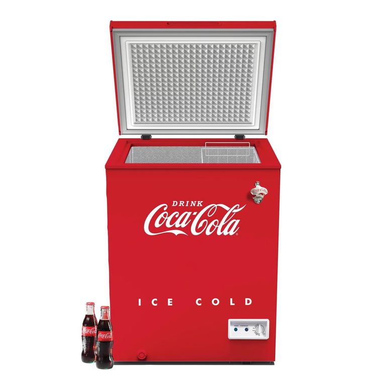 Congeladora 140 Lt Coca Cola CKRFCF50CR Rojo