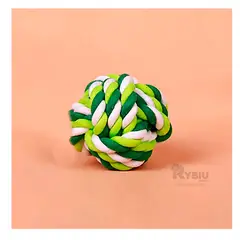 RYBIU IMPORT - Juguete de Recreo para Raza Mediana en Verde Y+MiniAgenda