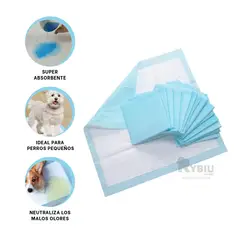 GENERICO - Empapador Versatil de Mascota 45x60 Talla M Y+Gift Stickers