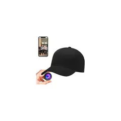 GENERICO - CAMARA GORRA ESPIA FULL HD WIFI GRABA AUDIO Y VIDEO