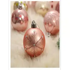 GENERICO - ESFERAS DE NAVIDAD 9 UNIDADES