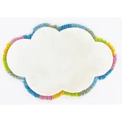 NATHAN - Alfombra Infantil Nube Blanca 168x107