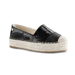 VIA UNO - Alpargata RS-A12 Black - Mujer