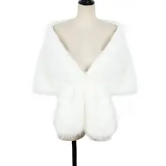 GENERICO - Estola para vestido blanca - Sara