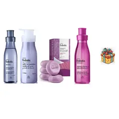 NATURA - Kit tododia 2 body splash + crema corporal +jabones + regalo