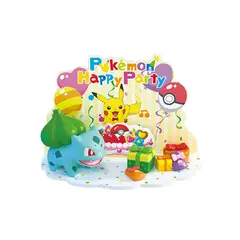 POKEMON - Juego de Decoracion de Escena 3D de Bulbasaur