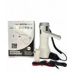 BATBLACK - MEGAFONO 250W RECARGABLE CUSB BLUETOOTH BT-MF250
