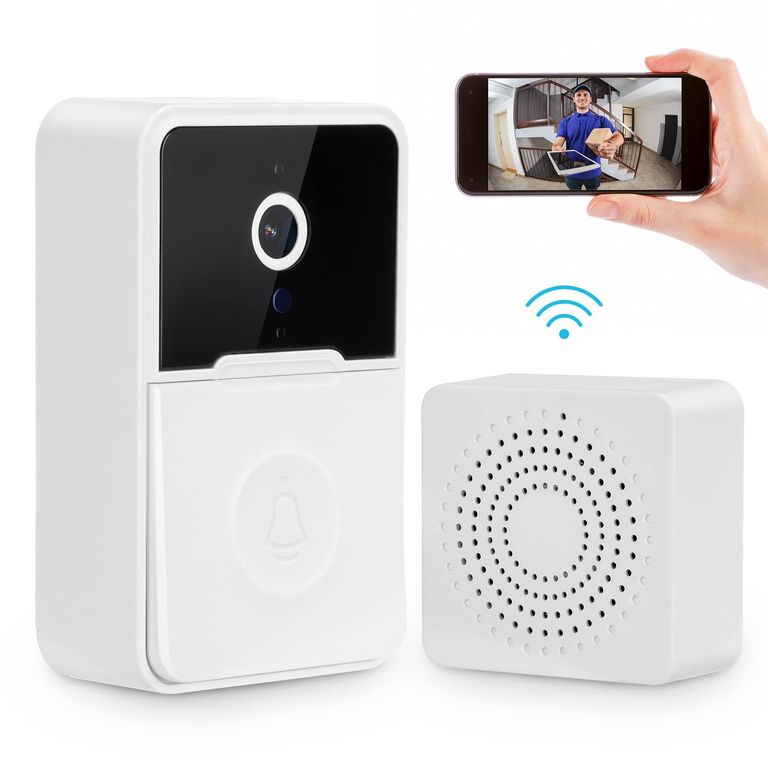 TIMBRE INTELIGENTE INALAMBRICO WIFI CON CAMARA MODELO X3