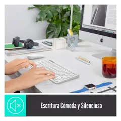 LOGITECH - Teclado K380 Bluetooth Multidispositivo Blanco