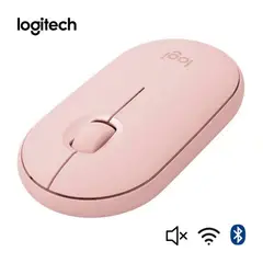 LOGITECH - Mouse Pebble M350 Wireless Rose