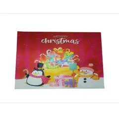 GENERICO - SET DE 2 TAPETES NAVIDEÑO ANTIDESLIZANTE ALFOMBRA 58 X 38 CM
