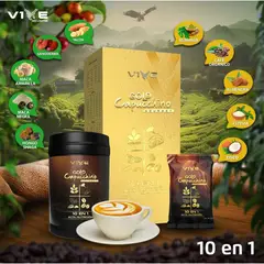 VIVE - Café Cappuccino Gourmet 10 en 1 – Alto en Nutrientes
